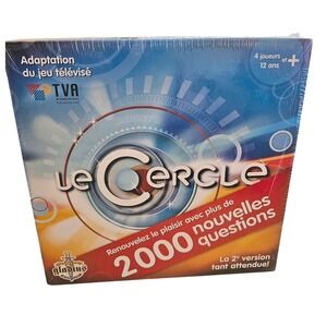 Le‎ Cercle Board Game 2 Edition Gladius French TVA TV Show Trivia Factory Sealed